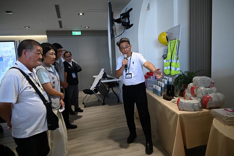 強化村里環境韌性 臺東環衛災備物資直送第一線