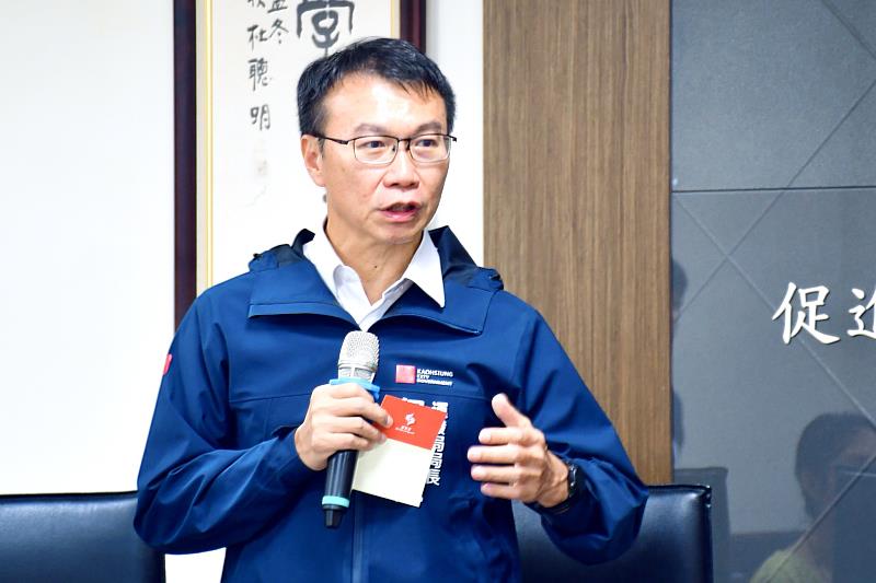 高雄市政府運動發展局局長侯尊堯致詞
