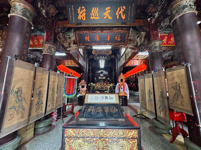 慈濟宮如意振裕堂八家將會108週年堂慶 百年八家將圖修護完成 重現嘉義「家將窟」珍貴文化記憶