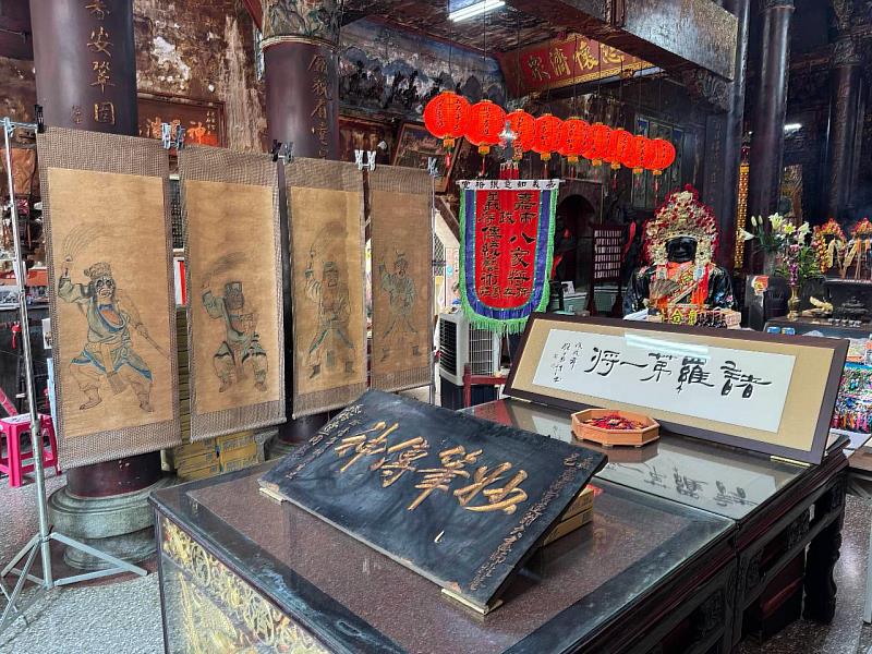 慈濟宮如意振裕堂八家將會108週年堂慶 百年八家將圖修護完成 重現嘉義「家將窟」珍貴文化記憶