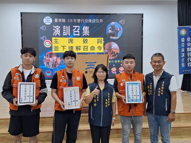 臺東68名替代役備役 完成實彈射擊訓練