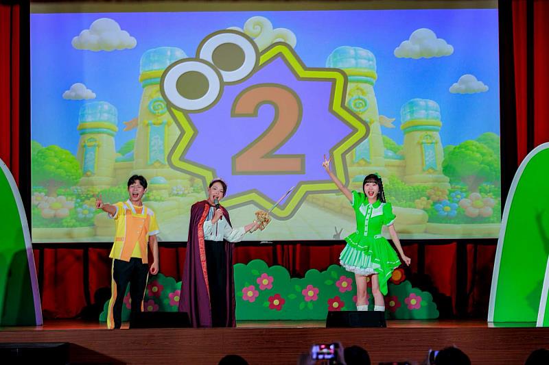 市長高虹安化身「風之城城主」,帶孩子展開幸福冒險。