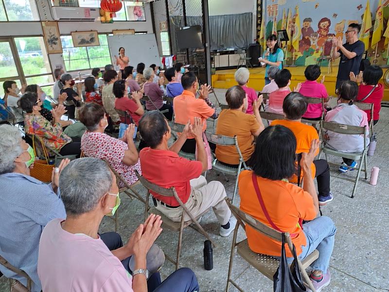 遠離跌跌不休，民雄衛生所教長者防跌動起來