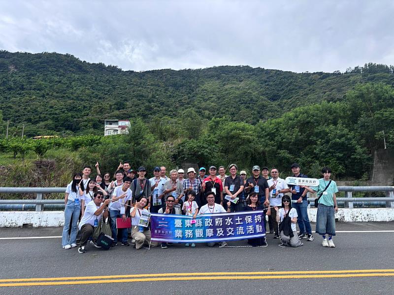臺東水保技術服務團擴大量能提供專業輔導