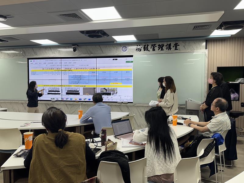 碳盤查報告書發表(照片/校方提供)
