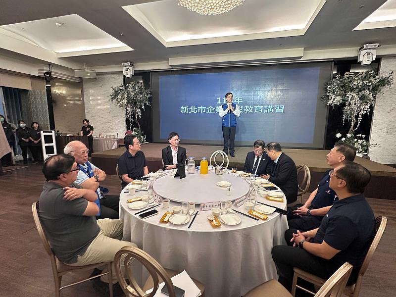新北市政府柯慶忠副秘書長蒞臨指導致詞