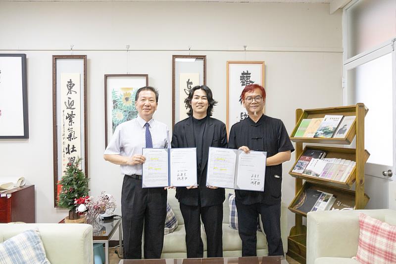 產學合作計畫合影。