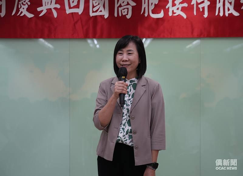 僑務委員會主任秘書榮幼娥出席「115年十月慶典回國僑胞接待服務處聯絡員任務講習」，勉勵僑生順利完成回國僑胞接待工作。