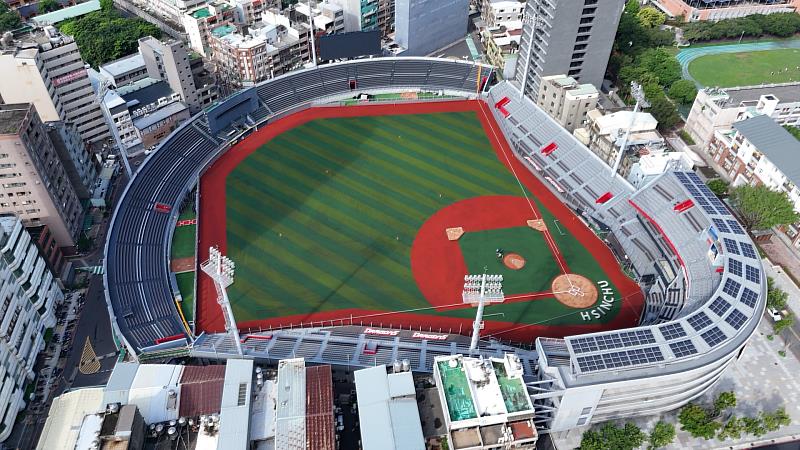 新竹市立棒球場改善工程正式完工
