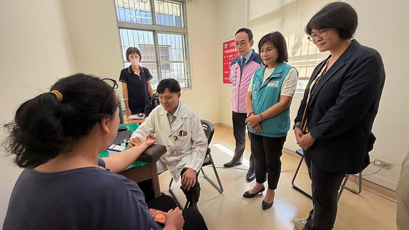番路鄉觸口衛生室中醫巡診啟動 中西醫共同守護山區鄉親健康