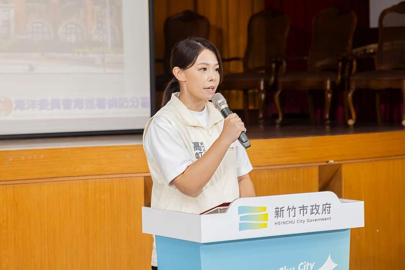 市長高虹安致詞。