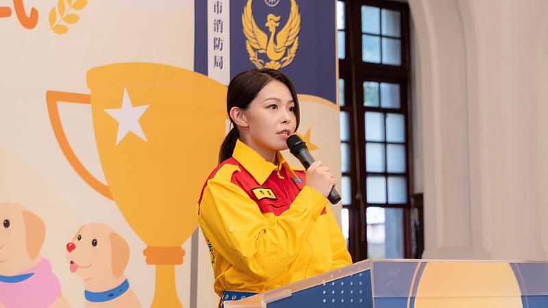 市長高虹安致詞。