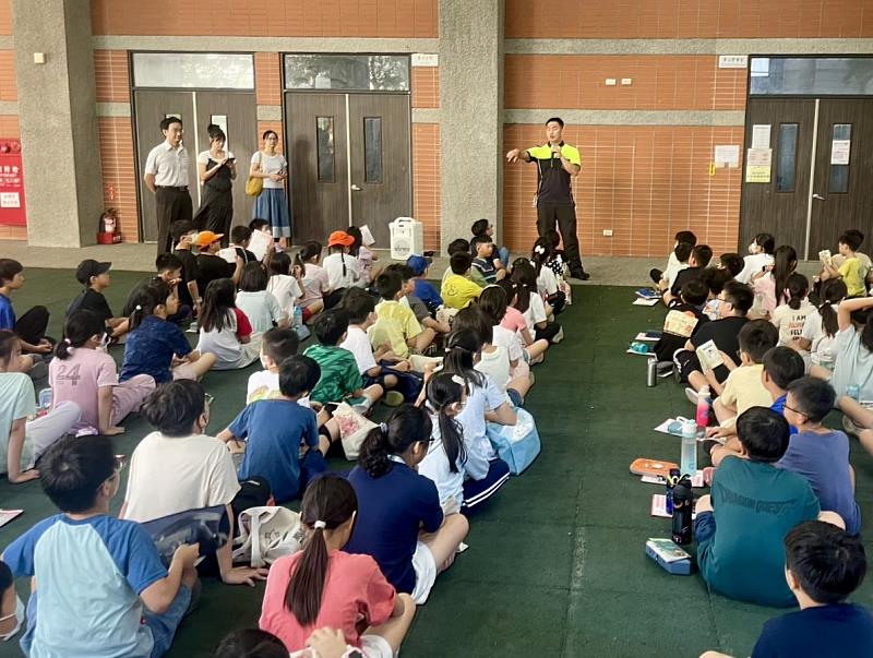 115學年度新竹市國小消防護照認證開跑。