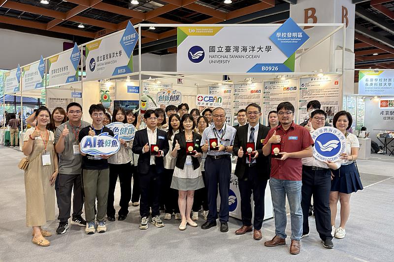 台灣創新技術博覽會海大奪5大獎 展現強大量能。