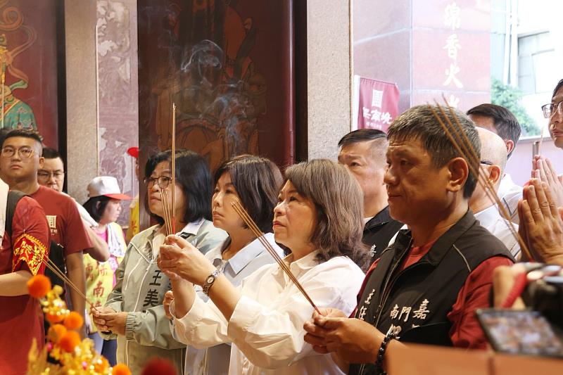 黃敏惠市長祈福