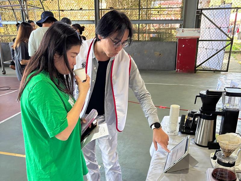 中臺科大USR「咖啡智慧革命」團隊介紹南投國姓鄉的在地咖啡特色