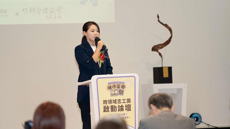 市長高虹安致詞。