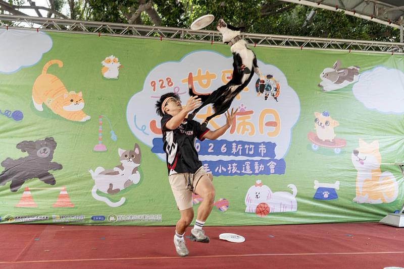 新竹市毛小孩運動會活動照。