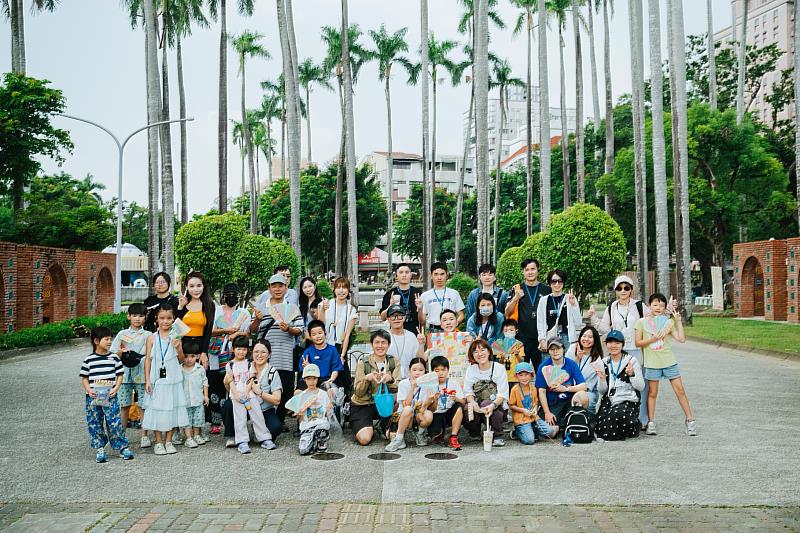 嘉義市古蹟日走讀合照。