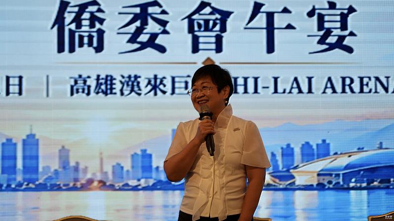 僑務委員會委員長徐佳青致詞。