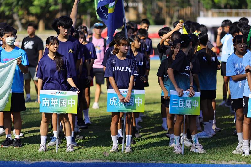 大會開幕選手進場。