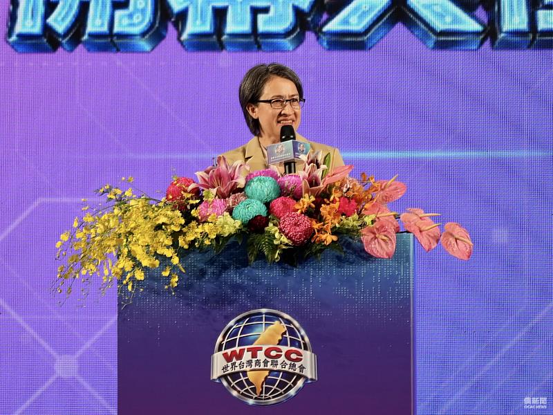 副總統蕭美琴致詞。