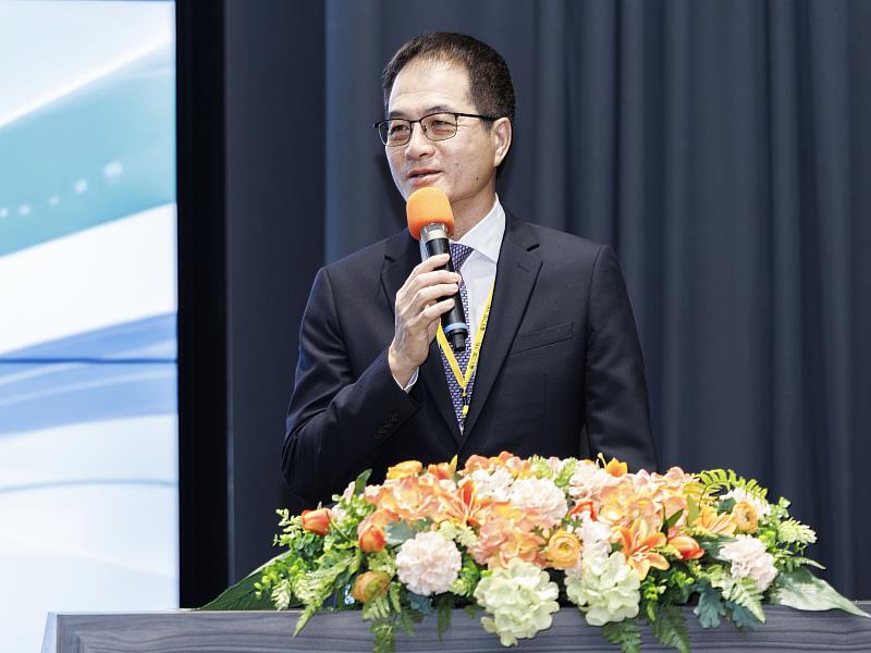 淡江大學許輝煌校長致詞。（圖／淡江大學提供）