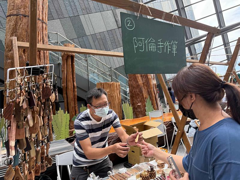 市集攤位。