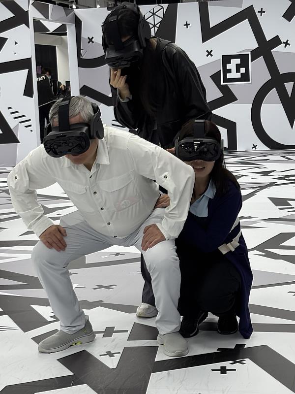 超過6成觀眾雖然是第一次體驗VR，對整體體驗都給予高度評價。／時藝多媒體提供