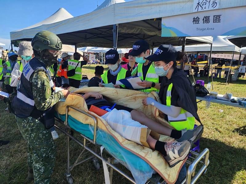 臺東強化災害醫療韌性 國家防災日演習首度驗證跨國、中央及軍醫協作