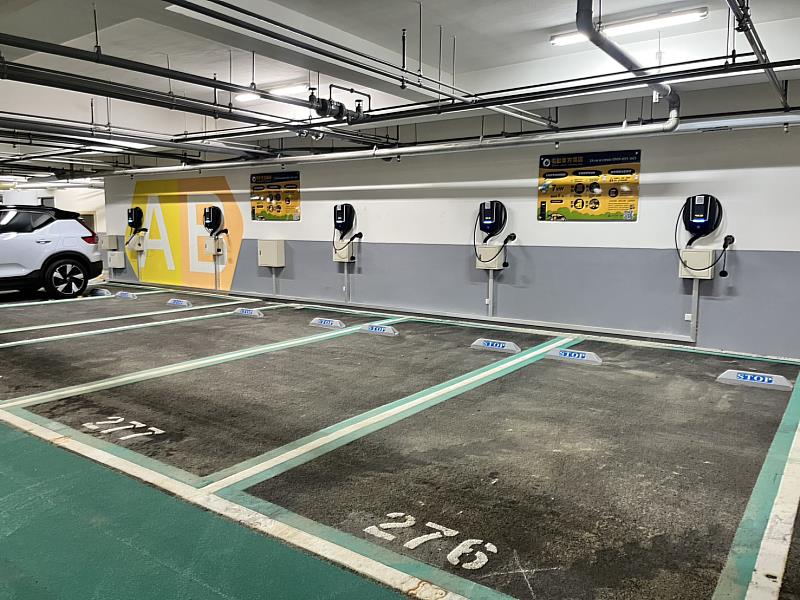 新竹市274槍公有充電樁全數上線。