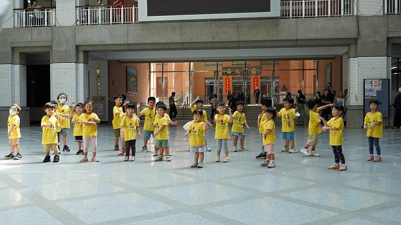 育達科技大學附設廣秀森林幼兒園幼兒教師節感恩表演溫馨登場 小小身影傳遞大大感謝