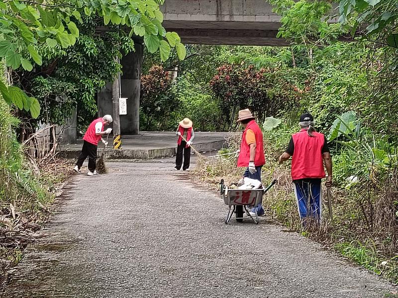 凝聚在地情 救國團花蓮縣壽豐鄉團委會美化社區展現多元公益活力