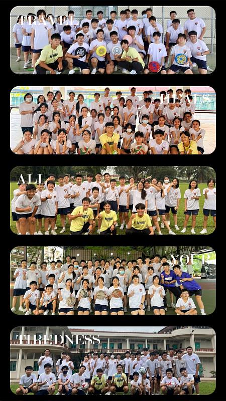 新加坡國家室內體育館進行新南向移地訓練。