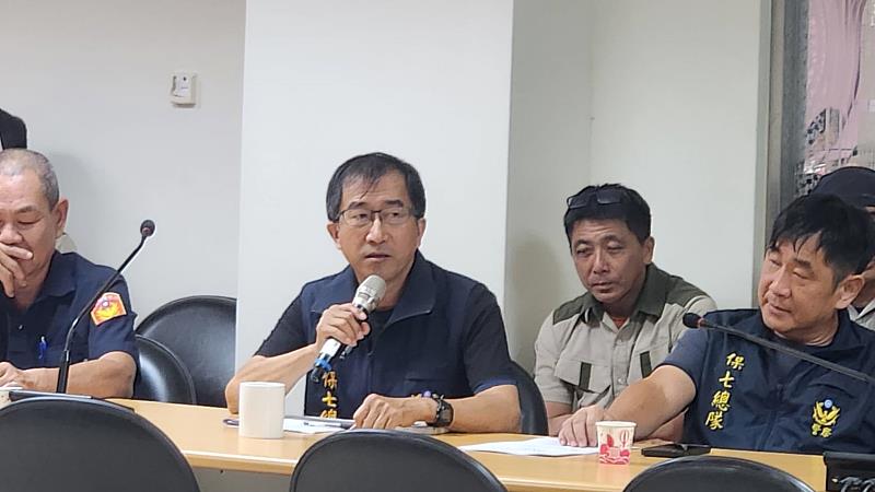 保七第九大隊臺東分隊吳書賢表示持續配合林保署臺東分署查緝火首。