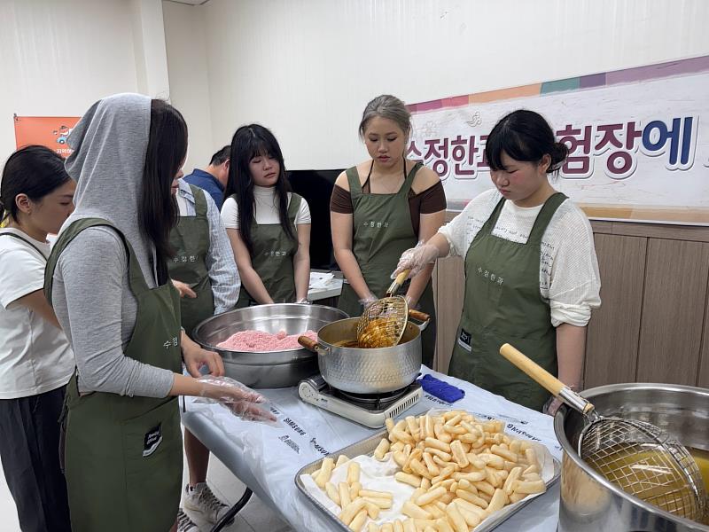 傳統韓菓製作體驗。
