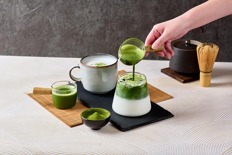 日本六百年名園堀井七茗園抹茶產品。