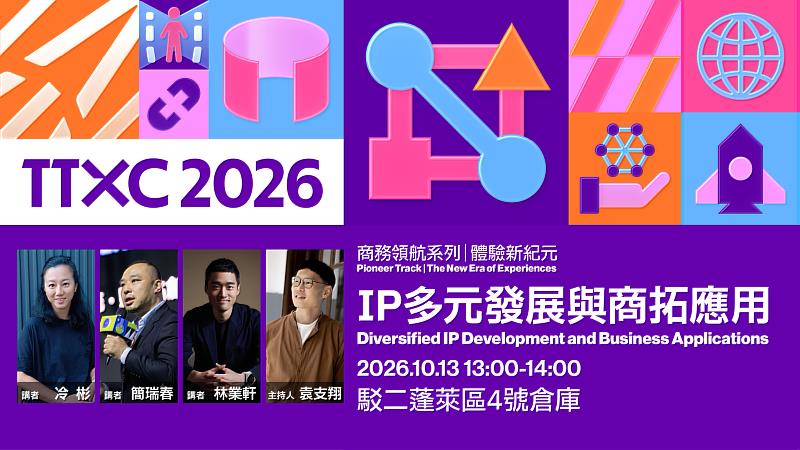 商務領航系列│體驗新紀元：IP多元發展與商拓應用（圖片來源/文策院）