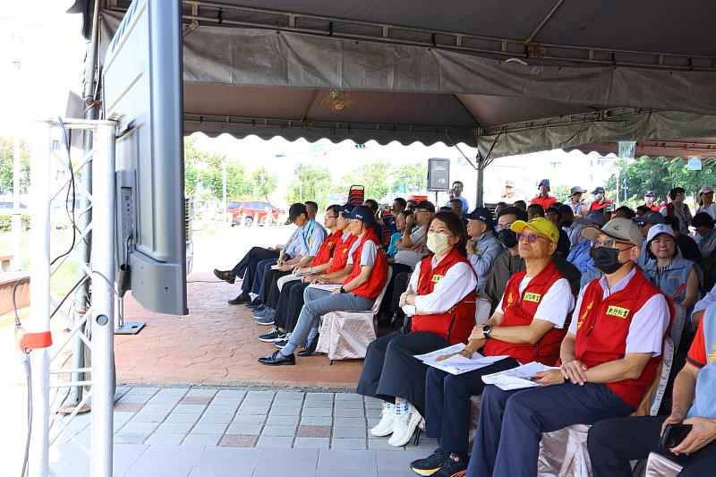 黃敏惠市長視導無腳本防災演習 打造安全韌性城市