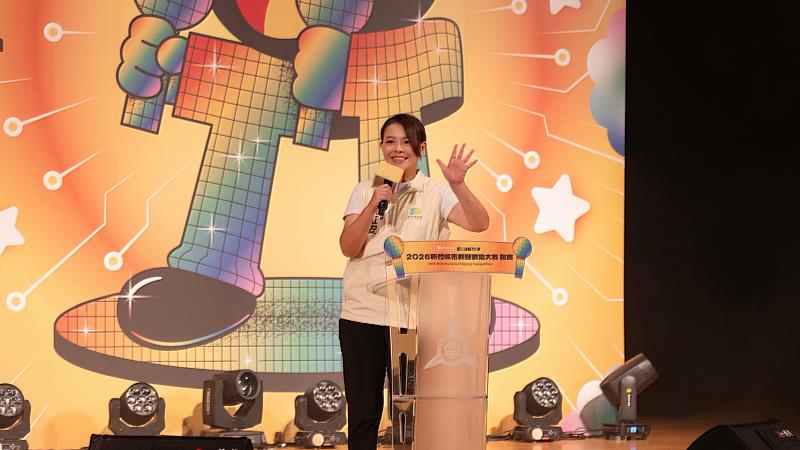 市長高虹安致詞為參賽選手加油。