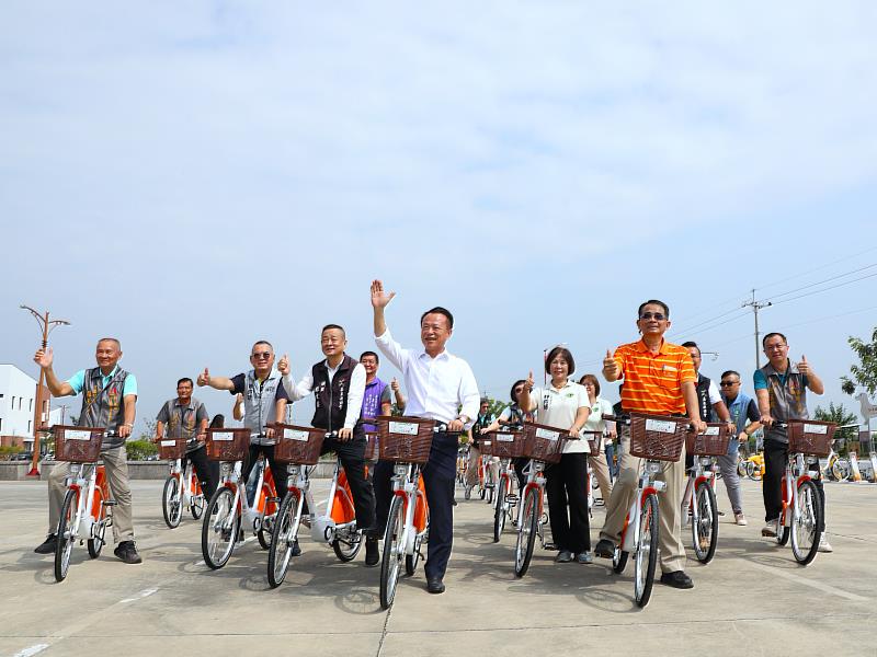 嘉義縣YouBike將突破200萬人 邀全民騎車抽好禮