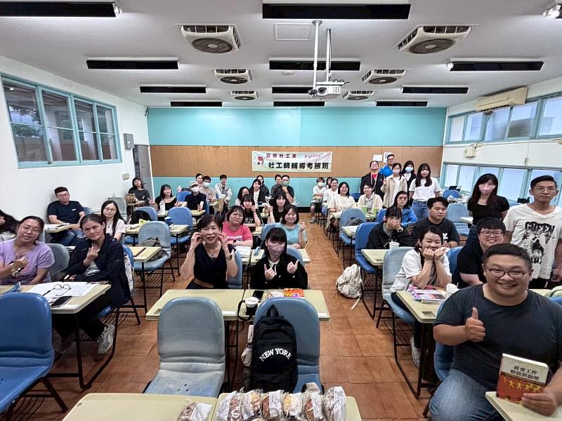嘉藥社工系扎實的教學創今年社工國考高達54.1%通過率。