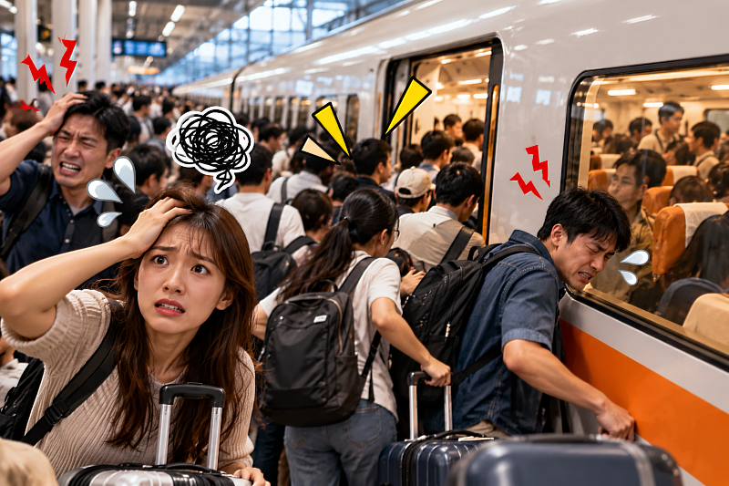 國慶連假高鐵會不會又塞爆?10月8日全車自由座首度上陣,每週五傍晚4小時加開8班南下列車。中秋疏運才剛經歷爆量人潮,高鐵再迎國慶連假壓力測試!