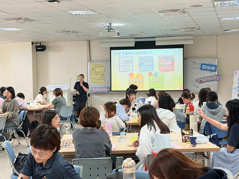 由高雄市家庭教育輔導團幼兒園小組擔任講師團隊。