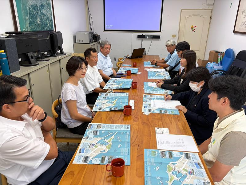 日本廣島市政府、廣島魚市場株式會社考察新竹漁港,深化台日產業交流。