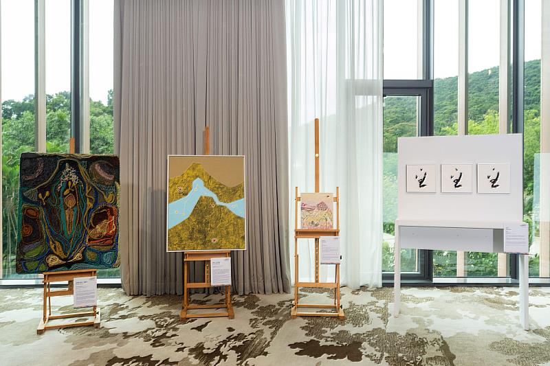 ART TAIPEI 2026 原住民族藝術特區部份作品。