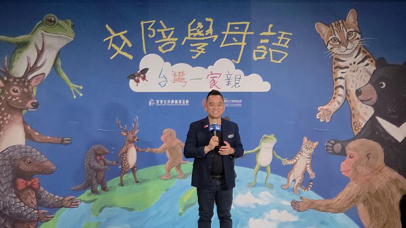 圖2-原文會董事長Maraos瑪拉歐斯致詞。