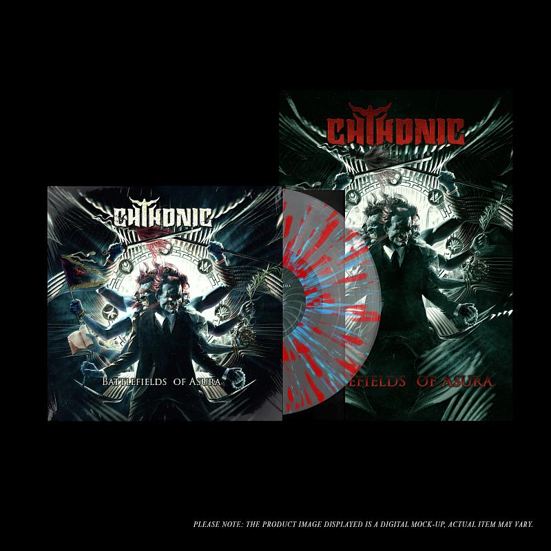 此次Svart Records推出的黑膠復刻盤，特別重新打造封面視覺。原版封面中的三頭六臂神祇進化為三頭八臂，以「完成體」之姿重返《政治》的修羅世界，象徵這張8年前未正式於歐美發行的作品，終於補上當年的最後一塊拼圖。（圖／風潮音樂提供）