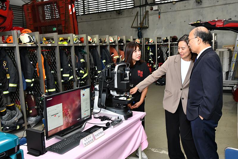 「行動鑑識勘察車」科技採證與火調職安啟程