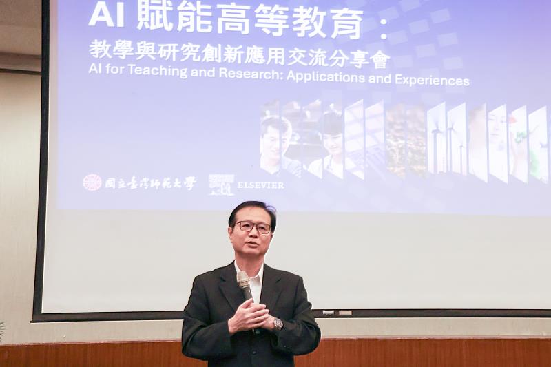 臺師大楊鎮華副校長蒞臨指導。